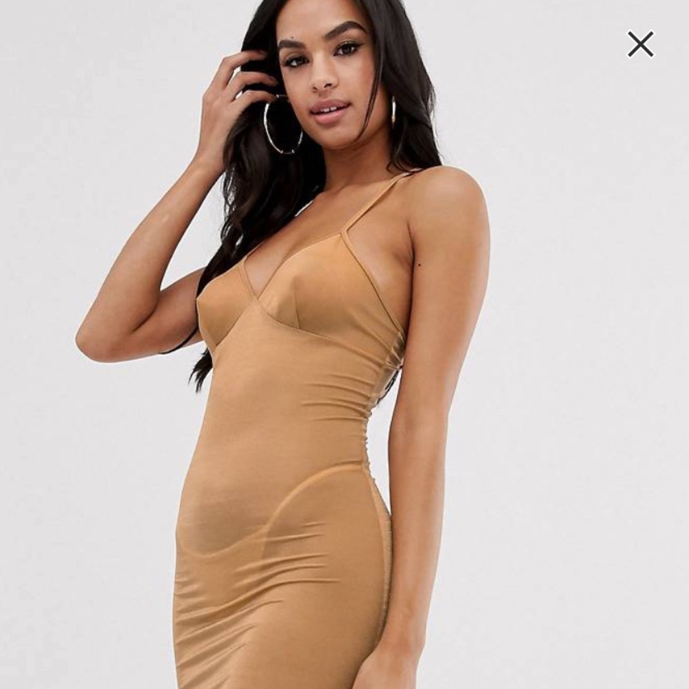 Savage X Fenty Glisenette Slip Dress w/ Split